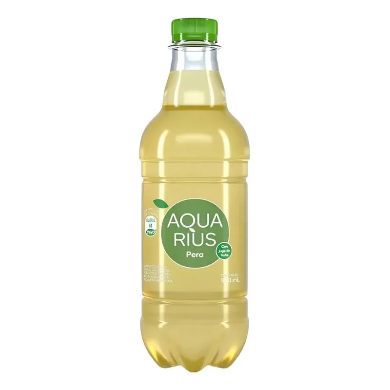 Botella de agua saborizada